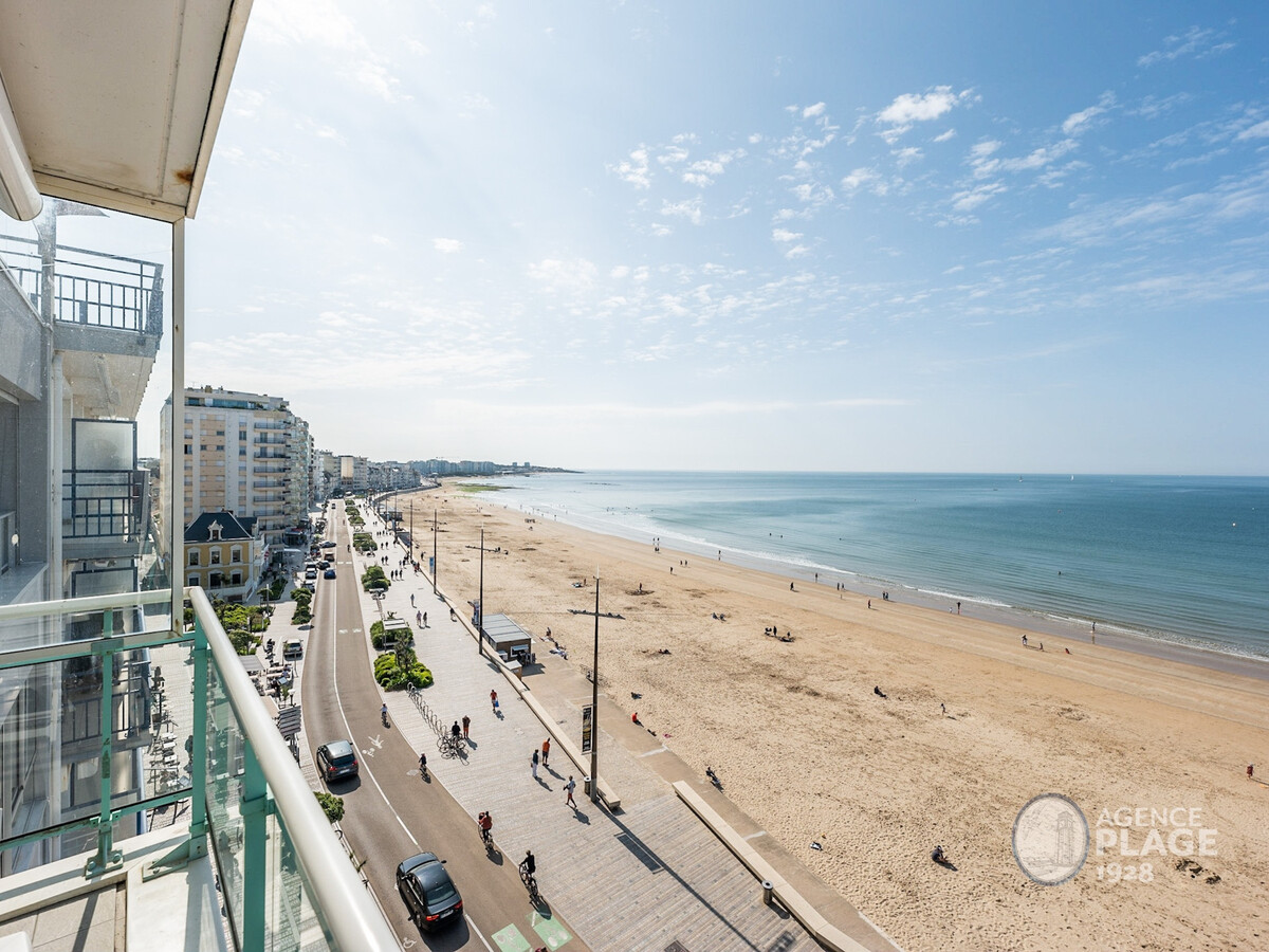 Appartement 80m² vue mer face à la plage aux Sables - Photo 27