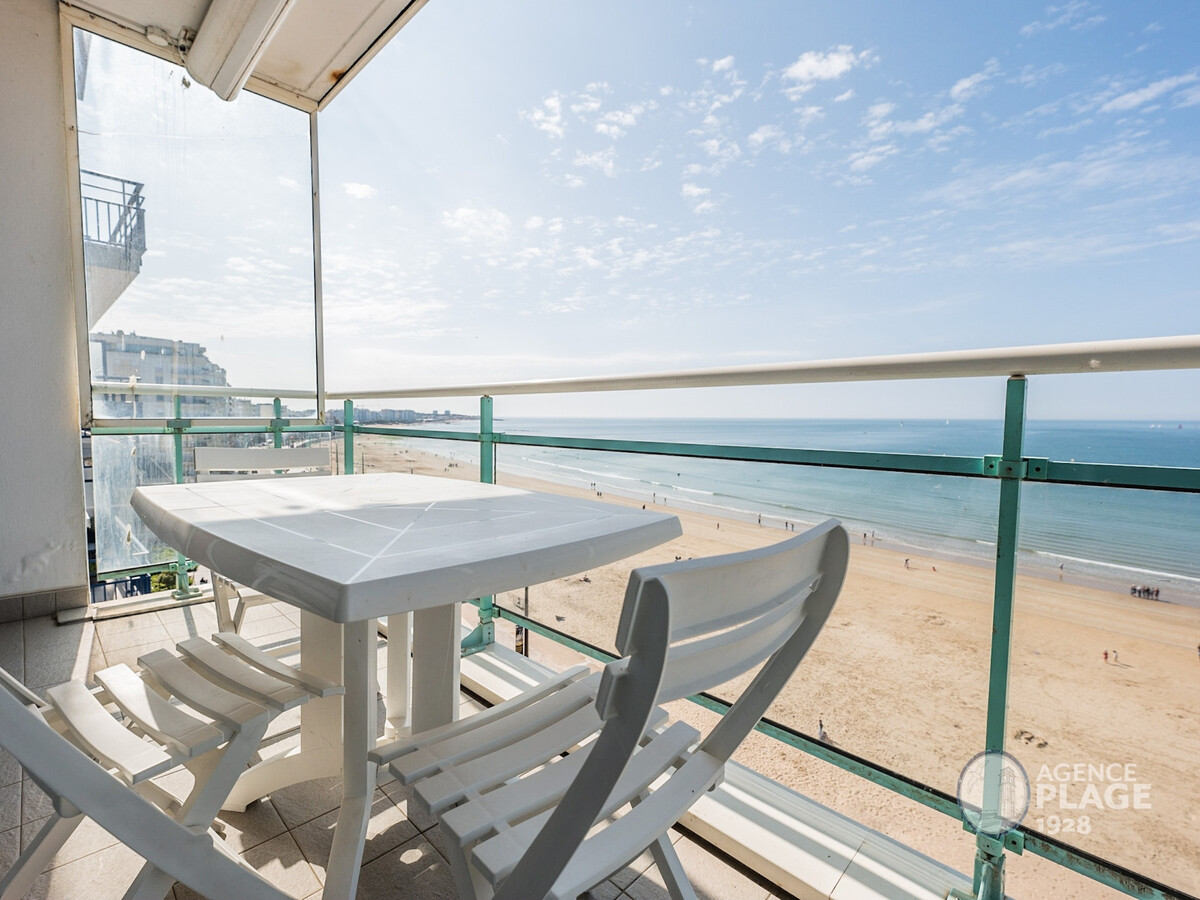 Appartement 80m² vue mer face à la plage aux Sables - Photo 28