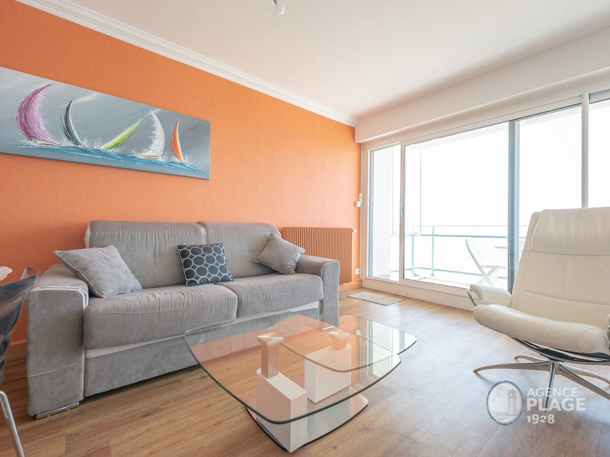 Appartement 80m² vue mer face à la plage aux Sables - Photo 33