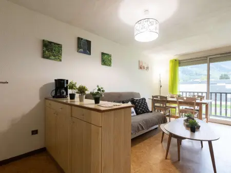 Location appartement à Saint Lary Soulan, Appartement 8 personnes avec balcon sud, navette télécabine à proximité, Saint-Lary-Soulan