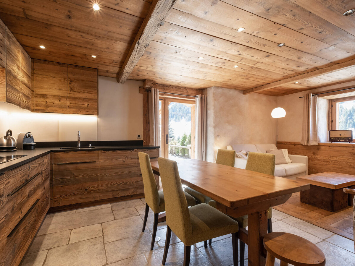 Appartement 4* Astrance, terrasse sud-est, 500 m pistes - Photo 2