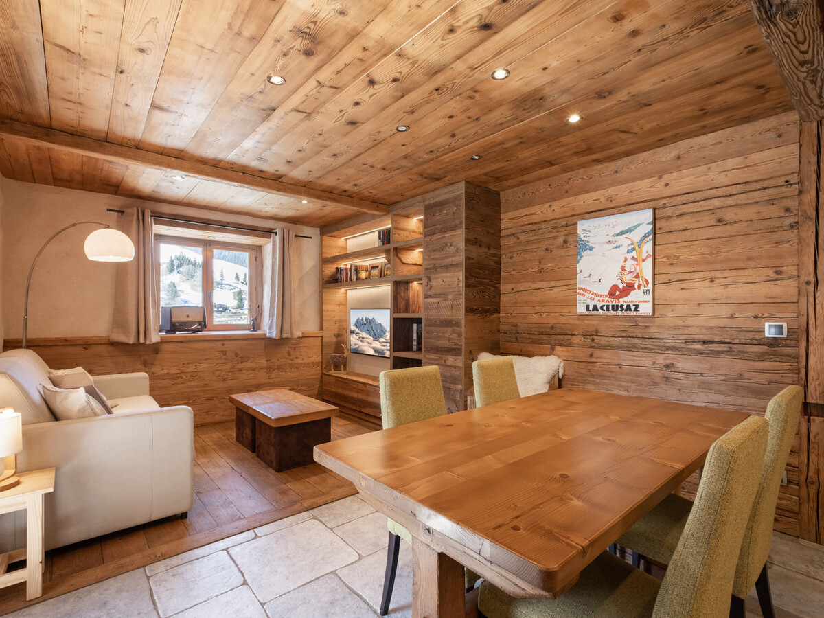 Appartement 4* Astrance, terrasse sud-est, 500 m pistes - Photo 3