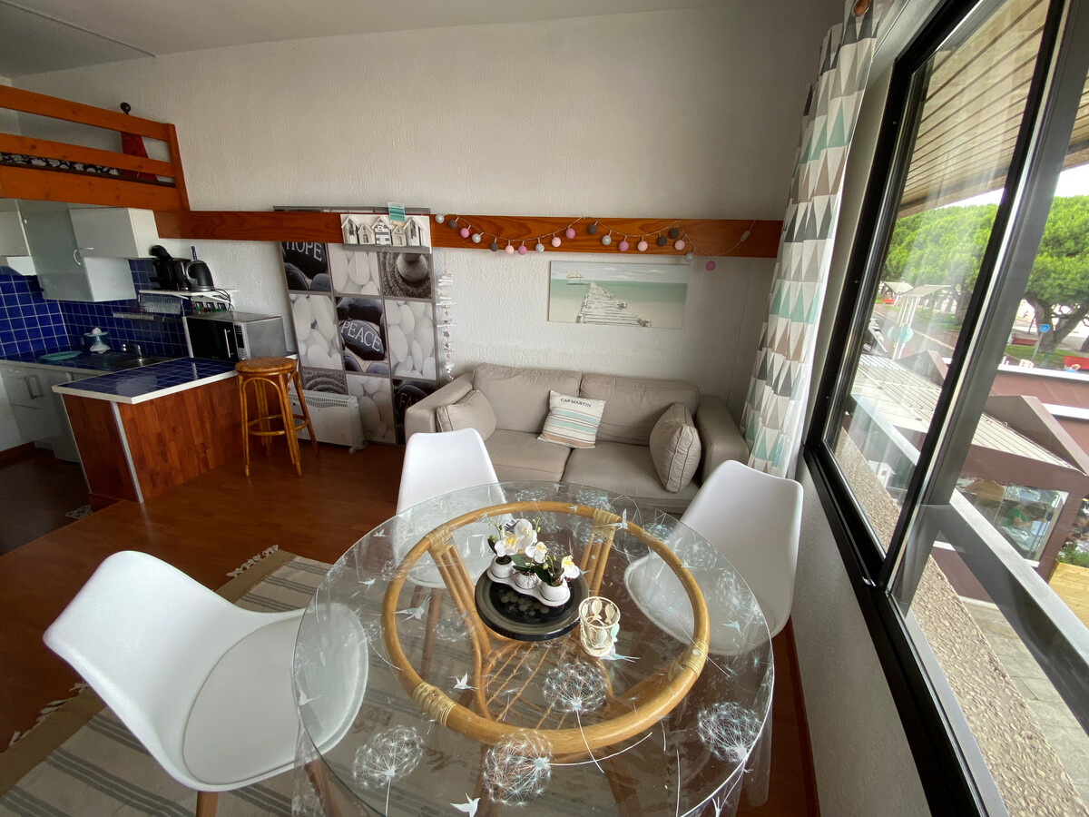 T1 cabine Arcachon, vue bassin et parking privé - Photo 6