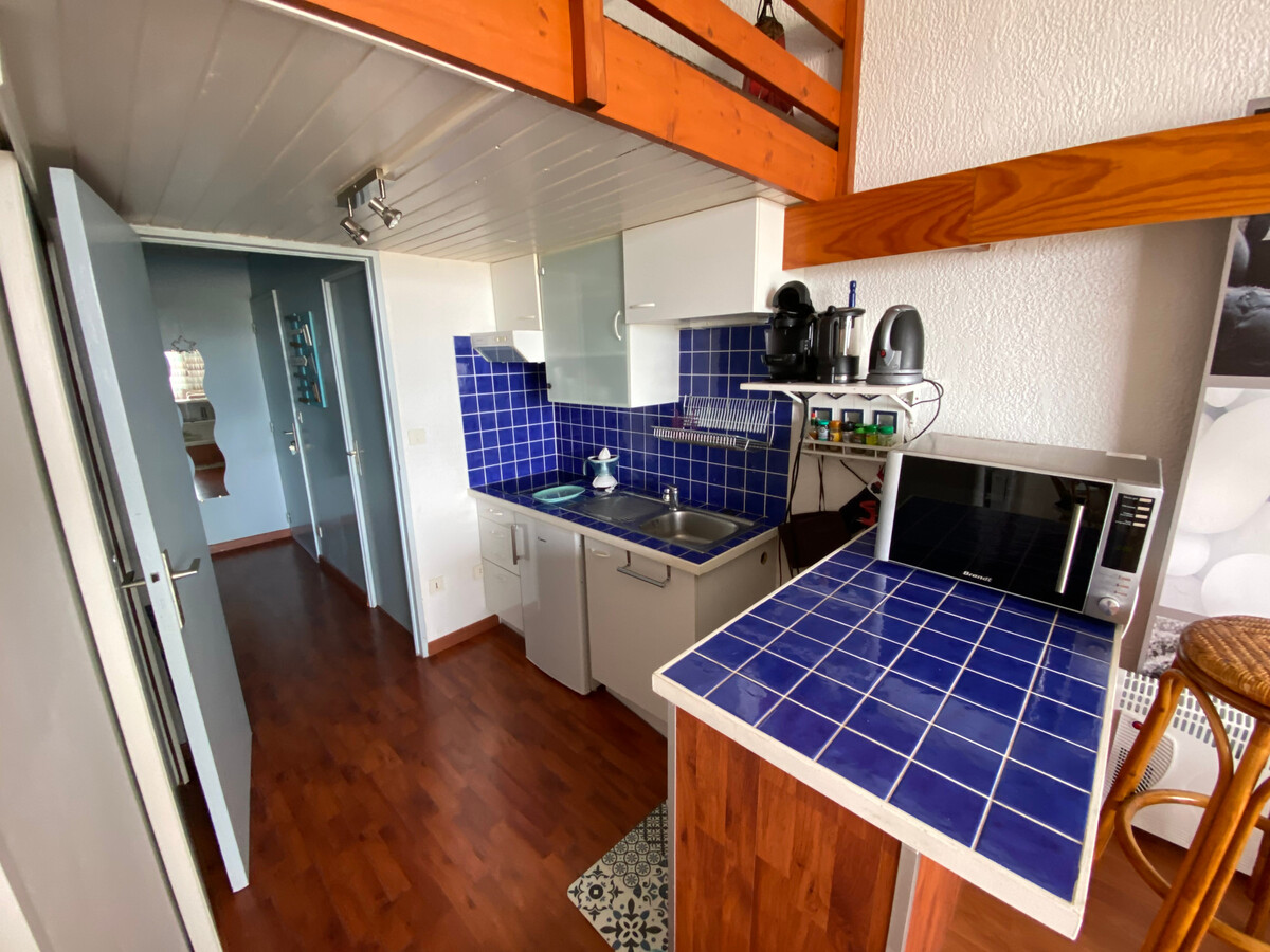 T1 cabine Arcachon, vue bassin et parking privé - Photo 9