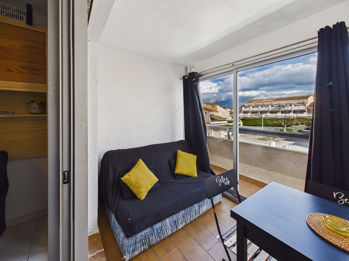 Studio cabine 4 pers avec piscine à Marseillan-Plage - Photo 2
