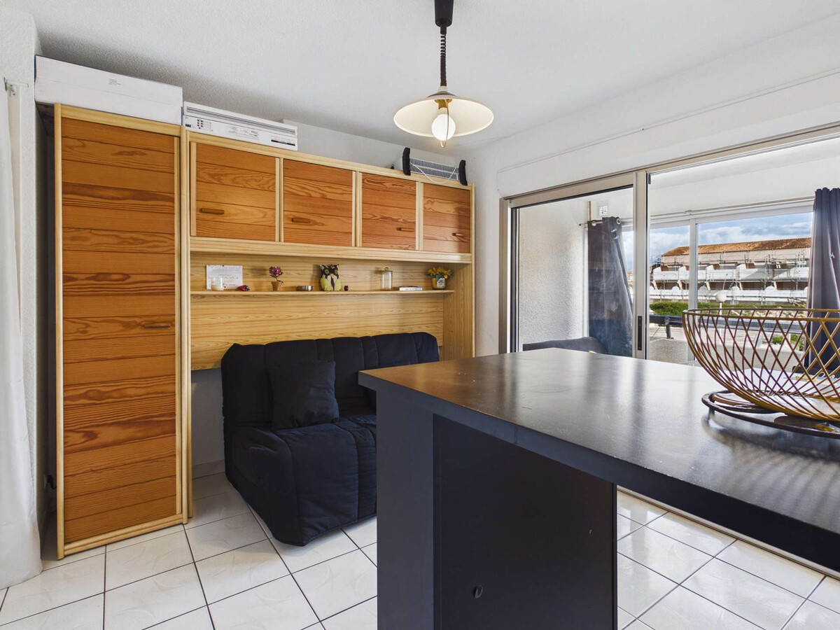 Studio cabine 4 pers avec piscine à Marseillan-Plage - Photo 8