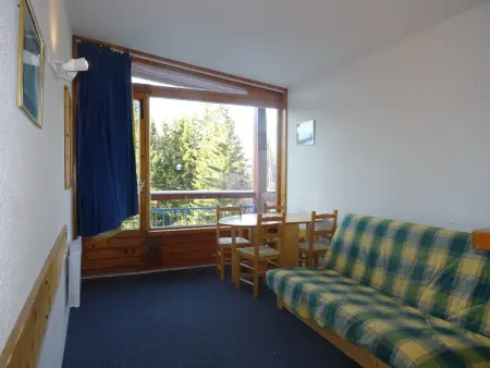 Location appartement à Les Arcs 1800, Studio fonctionnel, animaux OK - 5 pers., vue montagne