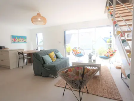 Duplex lumineux Bénodet : plage et thalasso à pied : photo 5