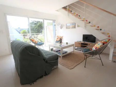 Duplex lumineux Bénodet : plage et thalasso à pied : photo 6