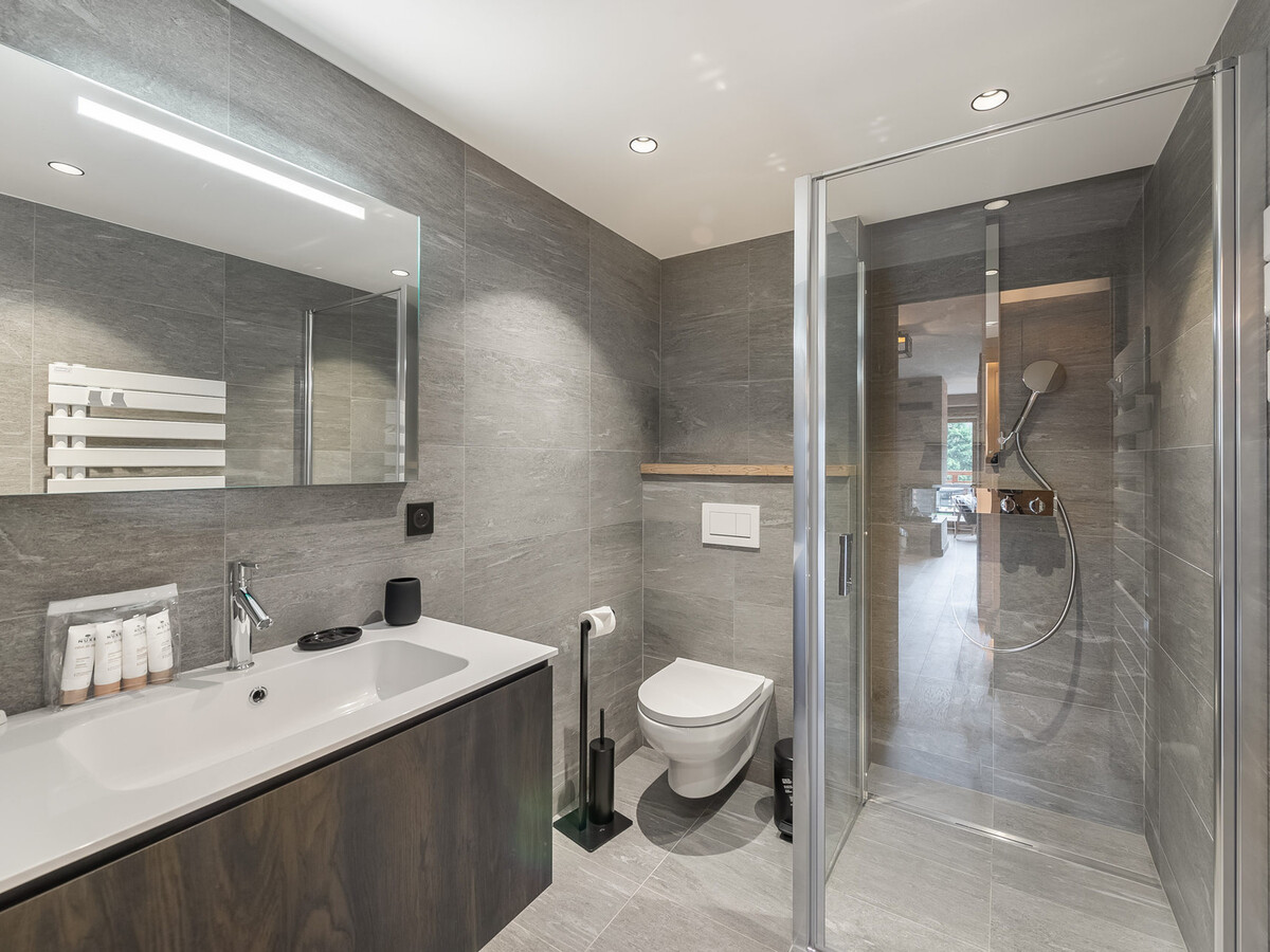 Appartement 5 chambres à Megève avec home-cinéma et accès bien-être - Photo 6