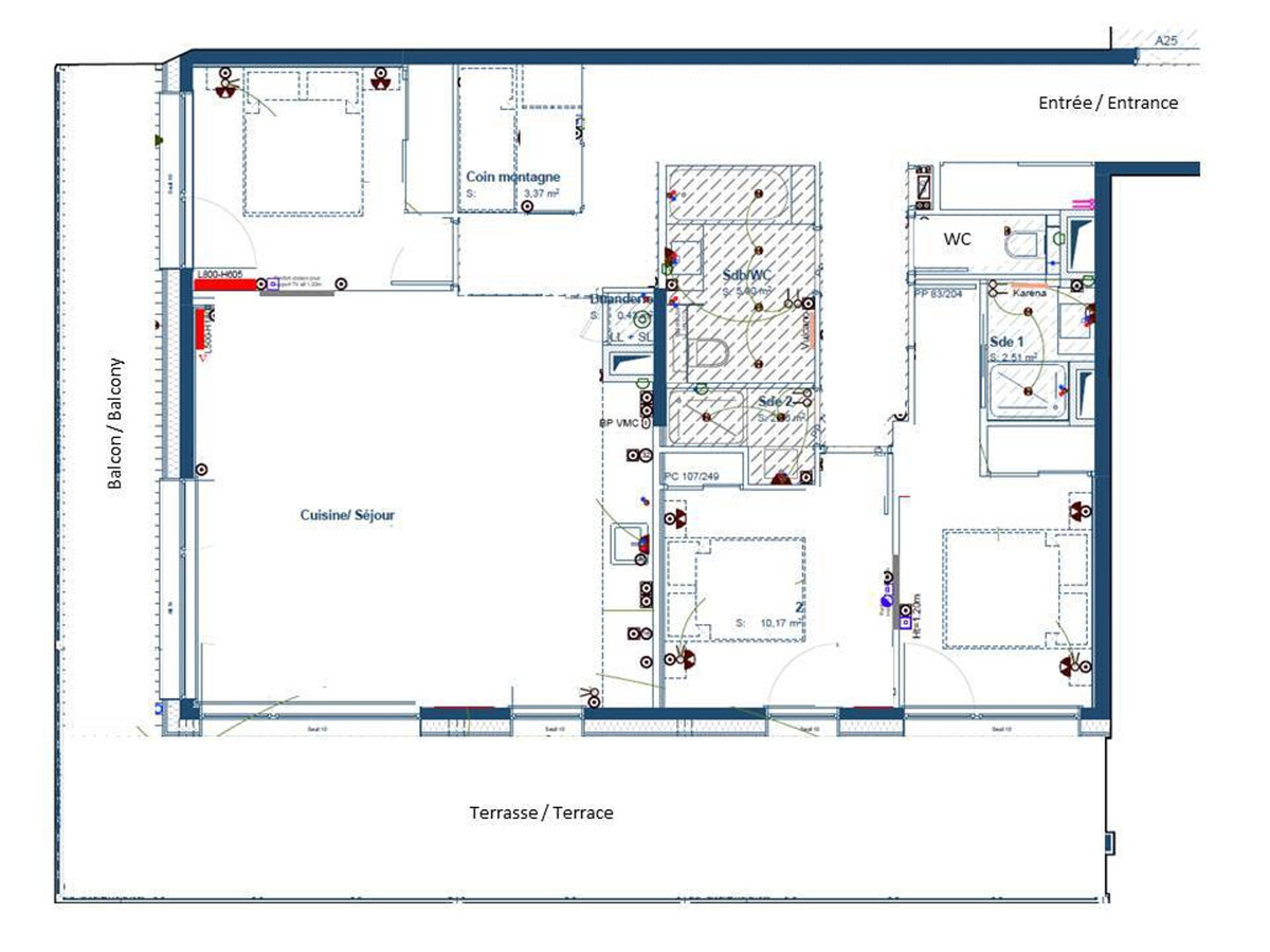 Appartement 4 chambres aux Gets, terrasse 42 m² vue Mont Chéry - Photo 15