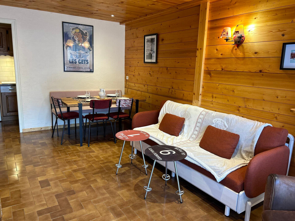 Appart 4/5 pers aux Gets, 200m pistes, terrasse 30m² - Photo 1