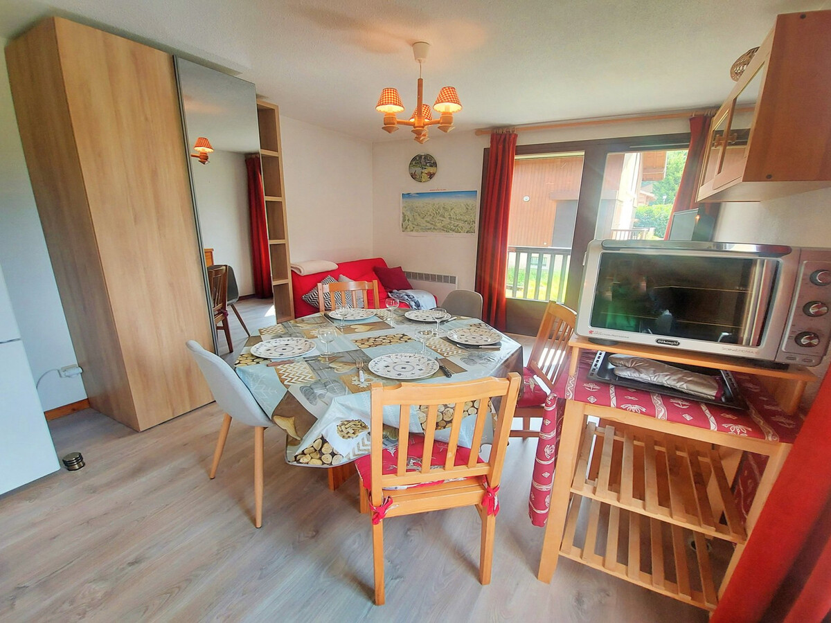 Appartement La Fontaine, centre Morillon, vue Pic Marcelly - Photo 1