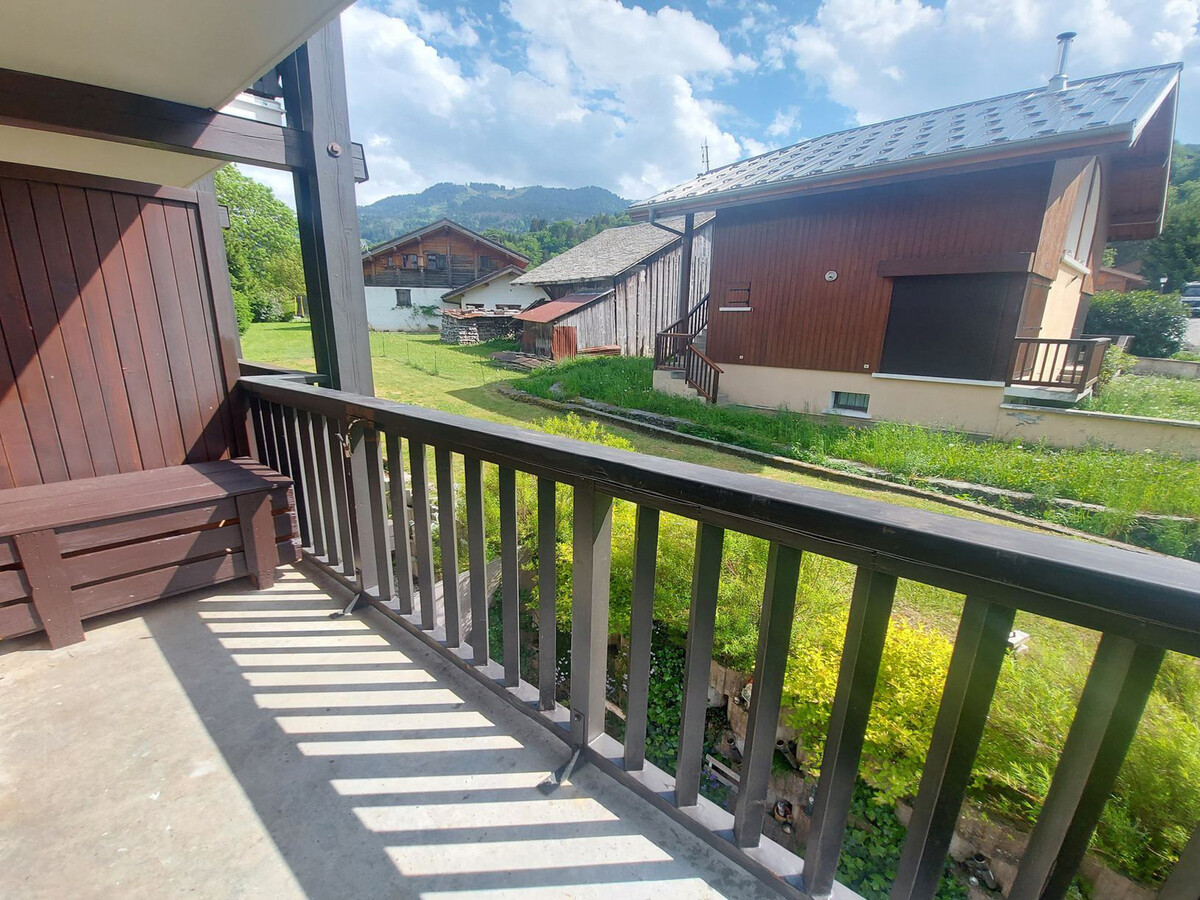Appartement La Fontaine, centre Morillon, vue Pic Marcelly - Photo 9