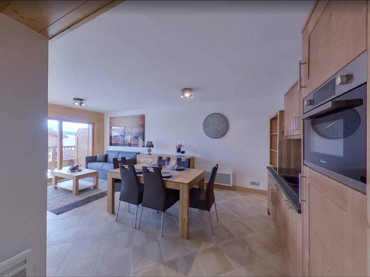 Appart 2 chambres Villard-sur-Doron, vue Mont-Blanc - Photo 6