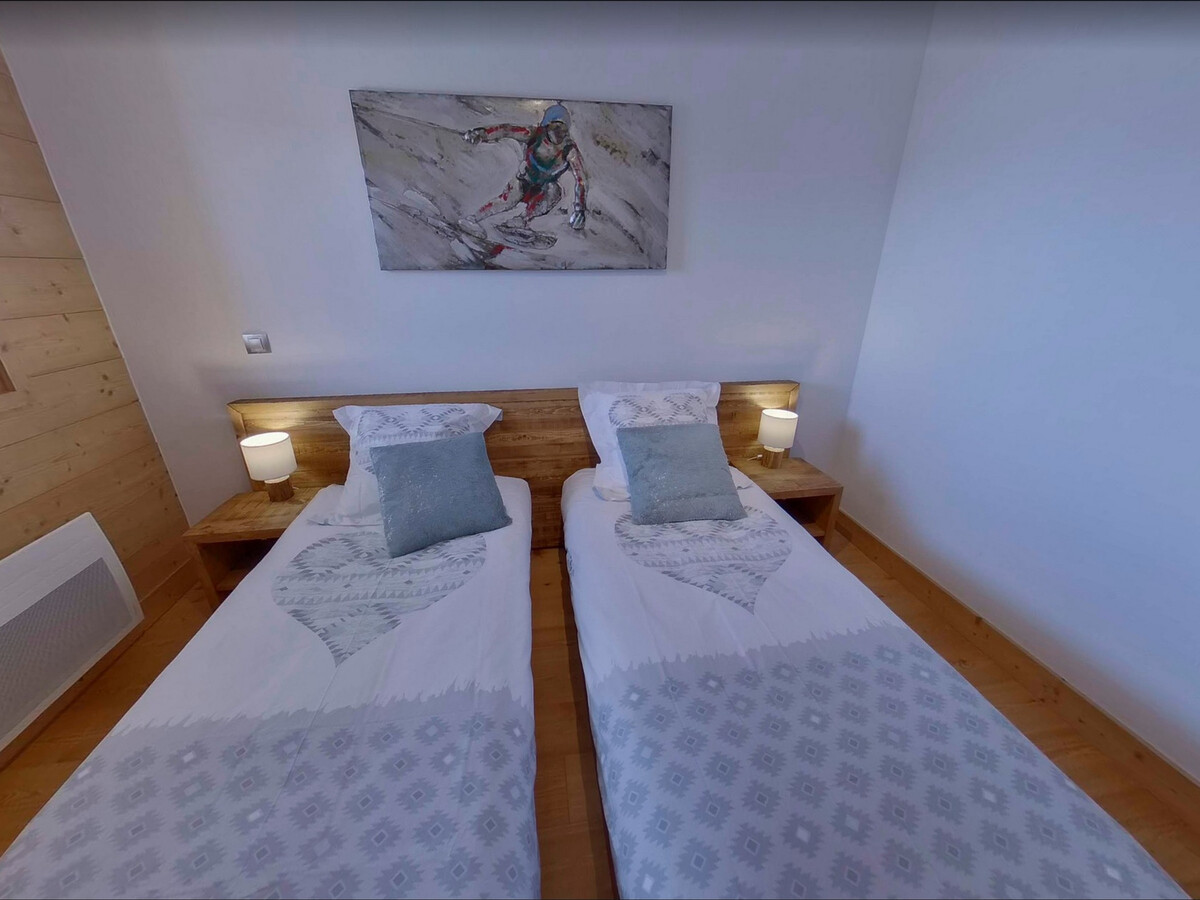Appart 2 chambres Villard-sur-Doron, vue Mont-Blanc - Photo 10