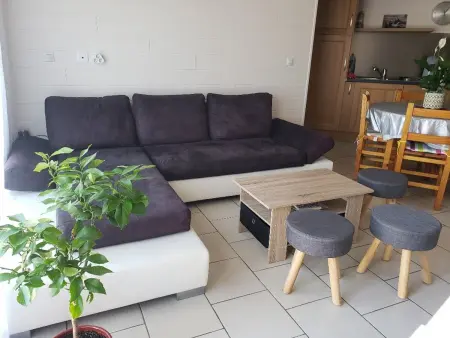T3 climatisé avec parking et terrasse à Saint-Cyprien, à 500 m de la plage : photo 3