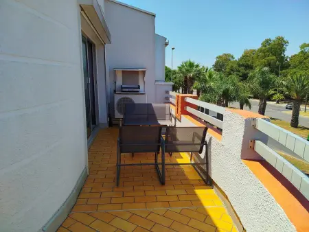 T3 climatisé avec parking et terrasse à Saint-Cyprien, à 500 m de la plage : photo 15