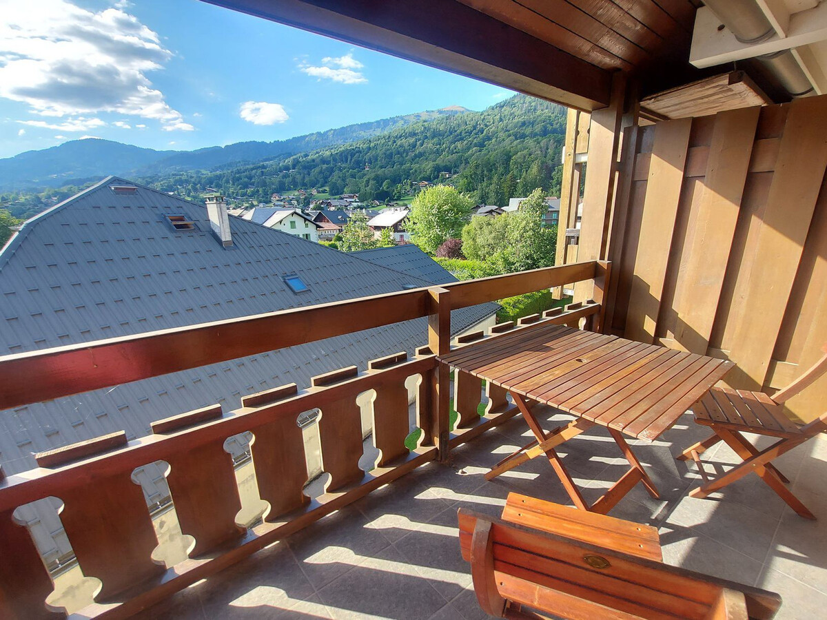 Studio Le Septimontain à Samoëns, balcon et parking - Photo 12
