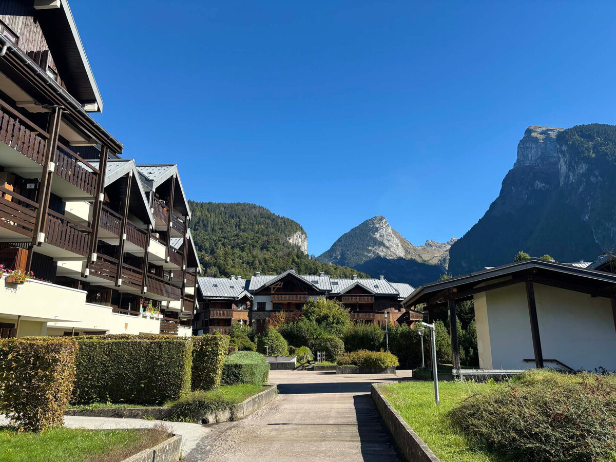 Studio Le Septimontain à Samoëns, balcon et parking - Photo 14