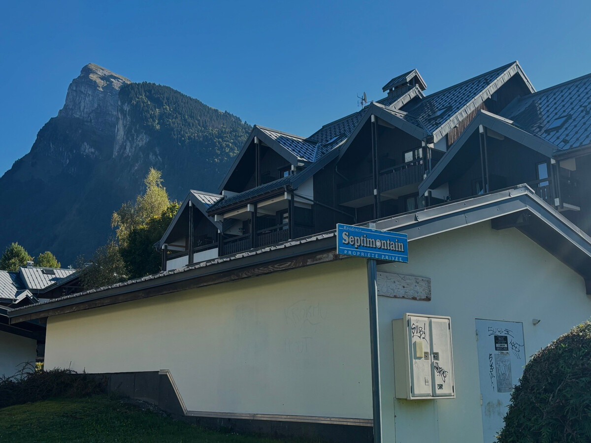 Studio Le Septimontain à Samoëns, balcon et parking - Photo 16