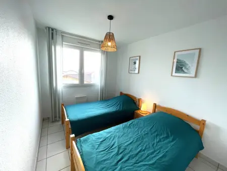 Appartement T3 à 50m de l'océan avec terrasse et parking privé : photo 7