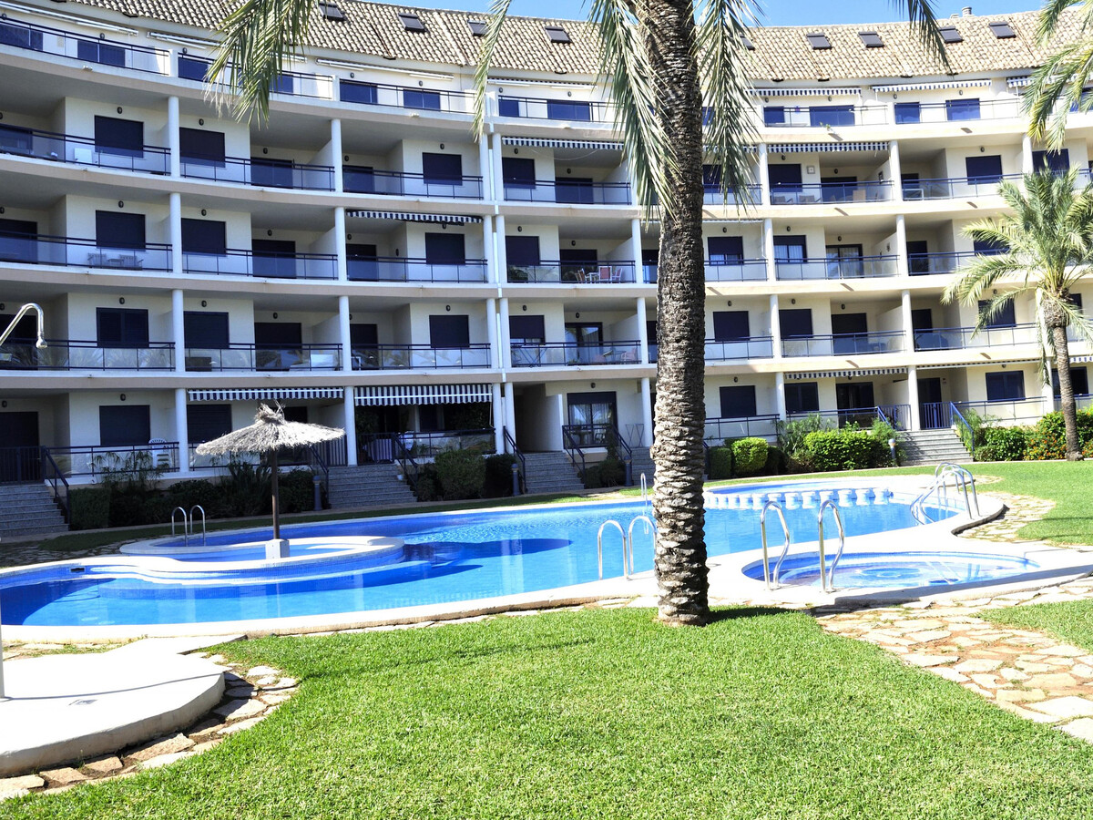 Appartement Las Marinas à Dénia, terrasse vue piscine - Photo 1