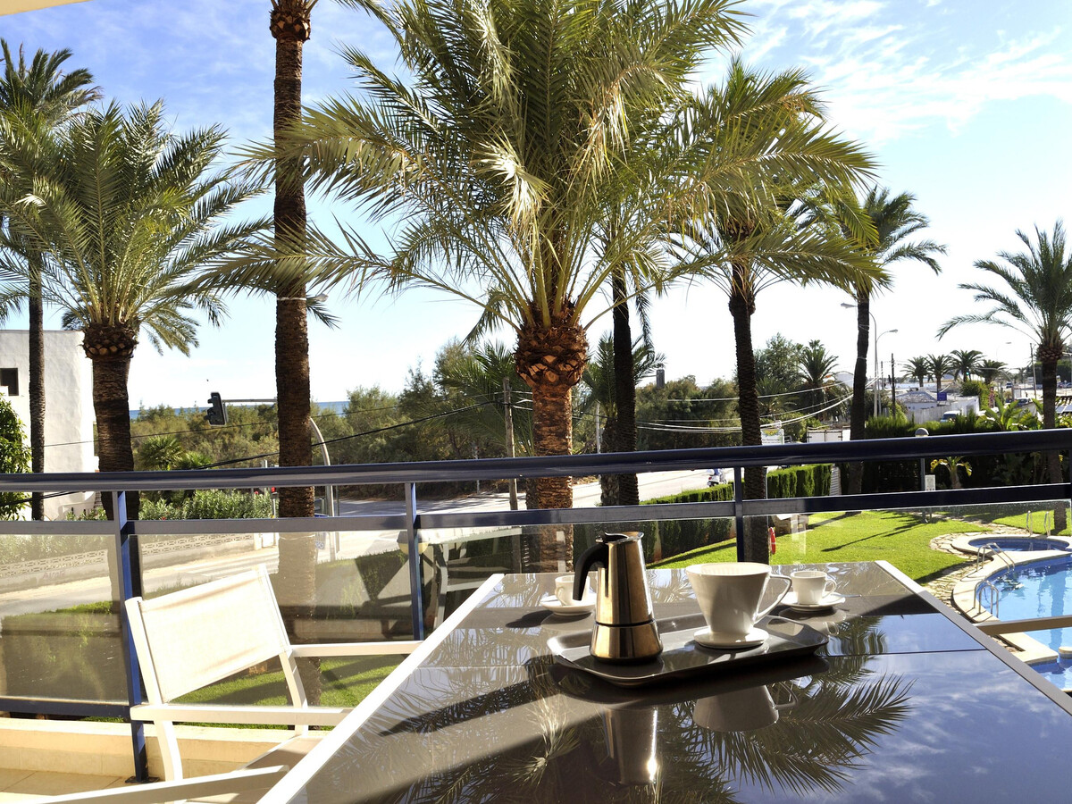 Appartement Las Marinas à Dénia, terrasse vue piscine - Photo 2