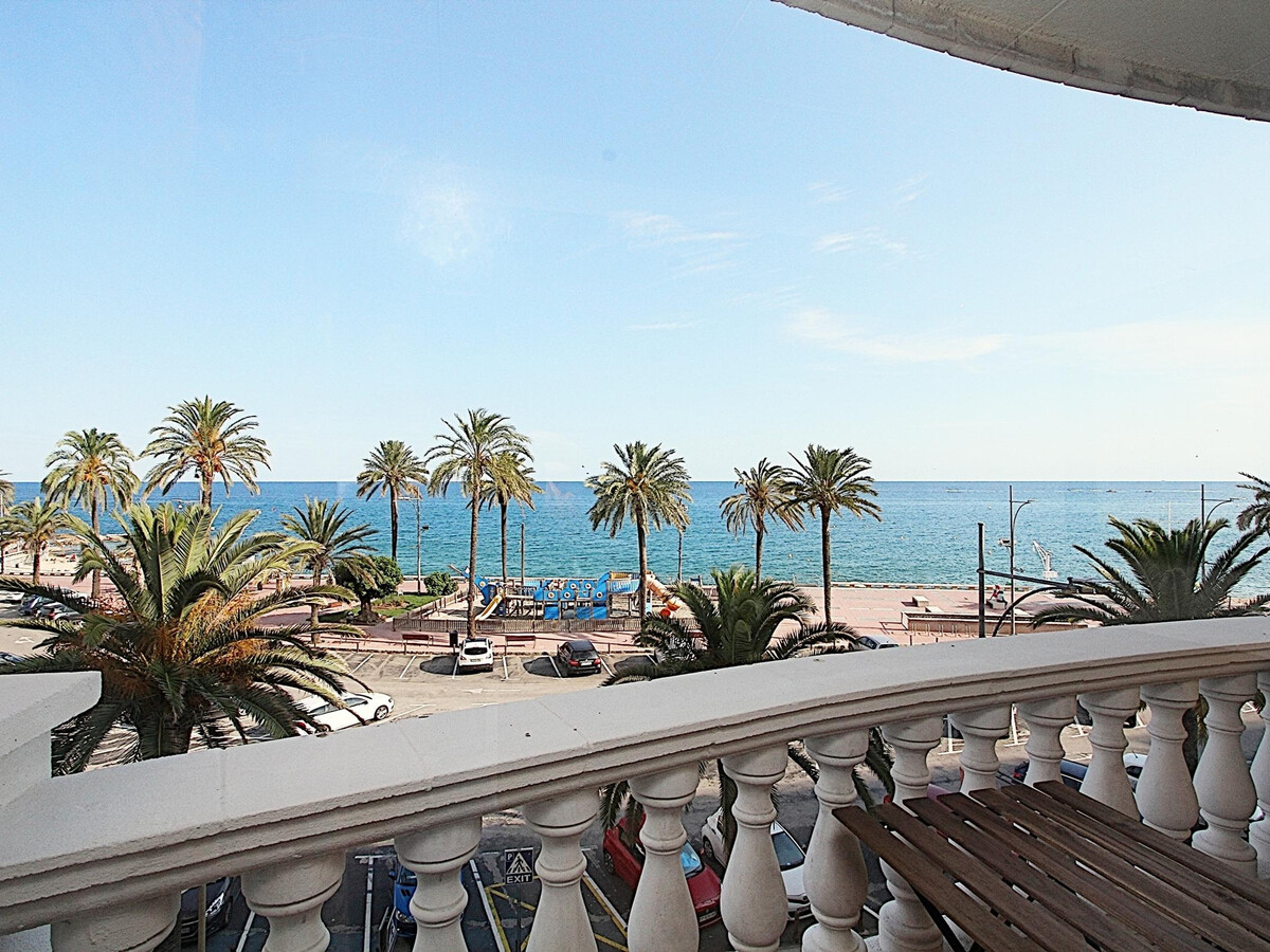 Studio vue mer 1ère ligne, terrasse panoramique à Lloret - Photo 2