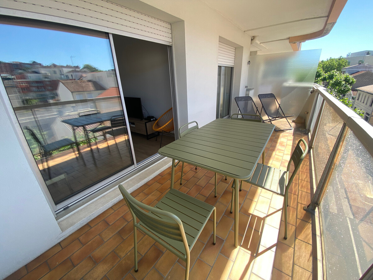 T2 39m² centre-ville Arcachon, terrasse vue ville d'hiver - Photo 1