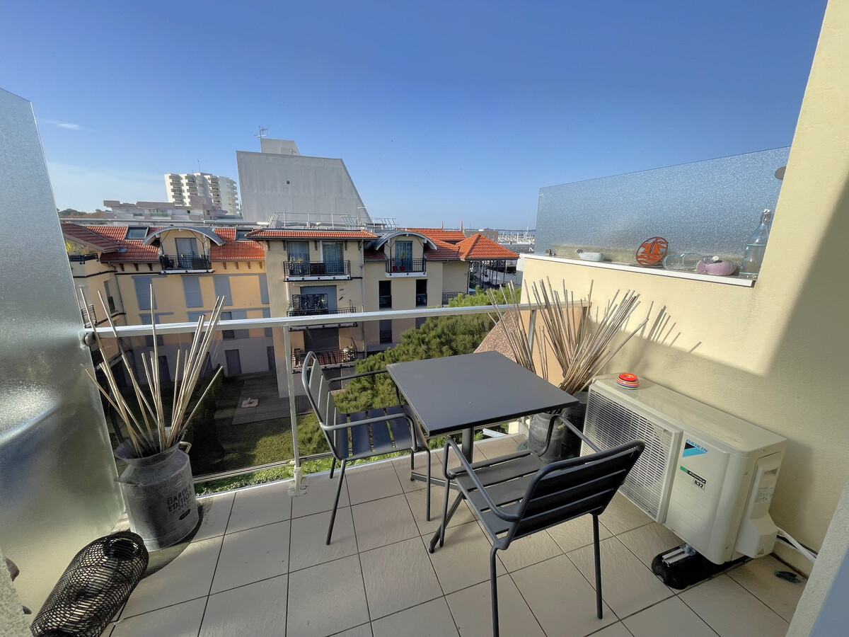 Studio avec balcon vue port à Arcachon, clim & wifi - Photo 14