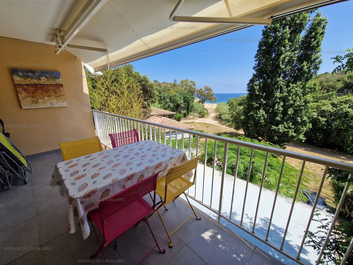 T3 Cavalaire-sur-Mer vue mer, accès plage direct - Photo 2