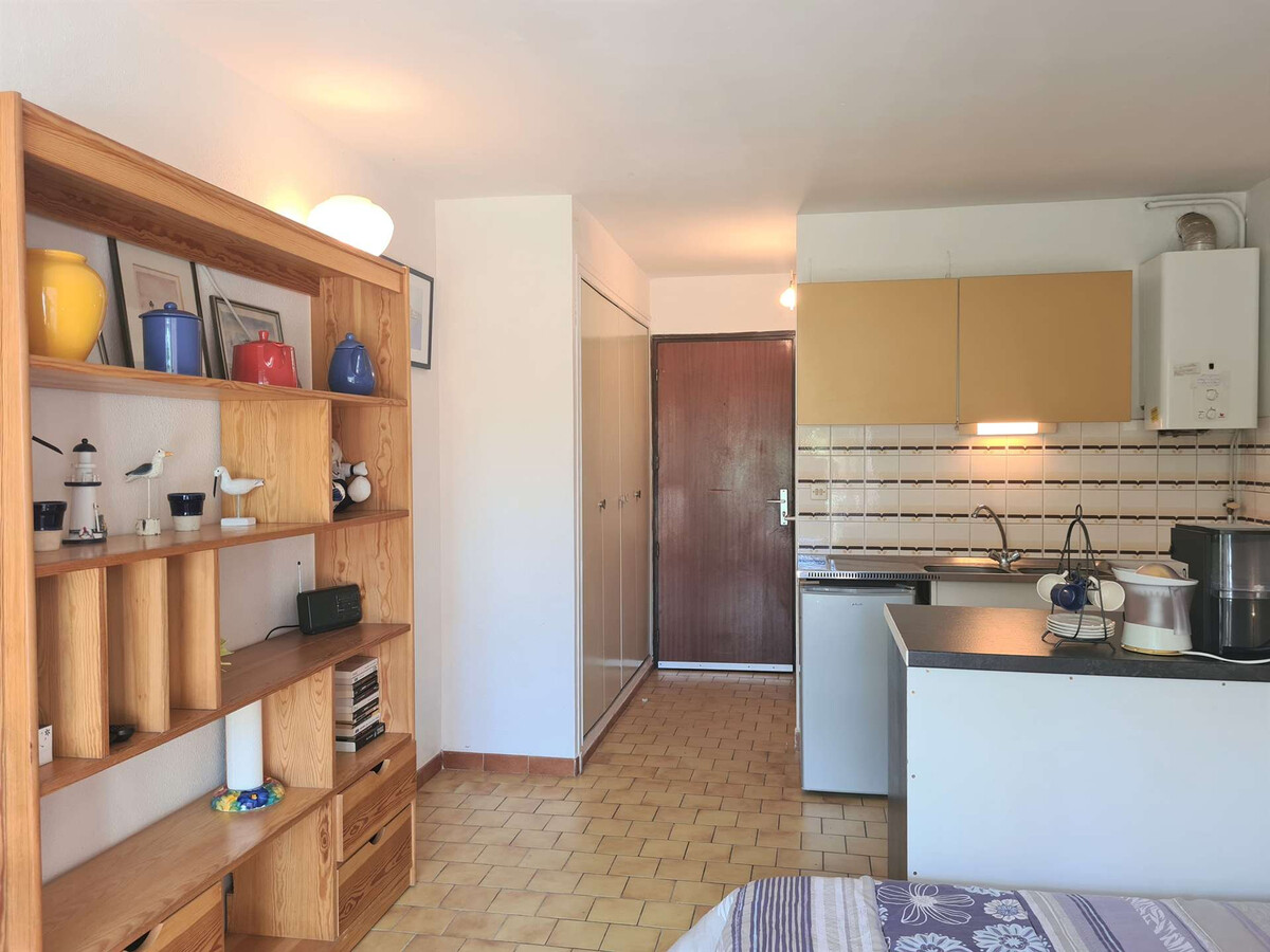 Studio terrasse avec parking privé à Cap d'Agde - Photo 15
