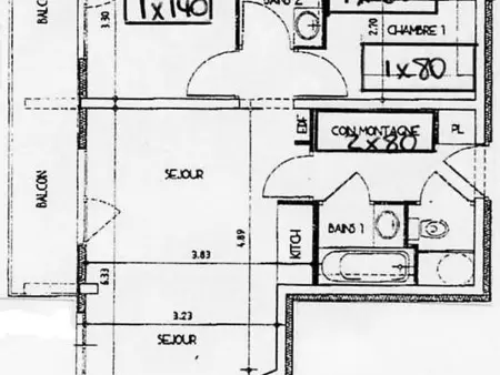 Appart 3 pièces 48m² balcon vallée, skis aux pieds - Photo 15