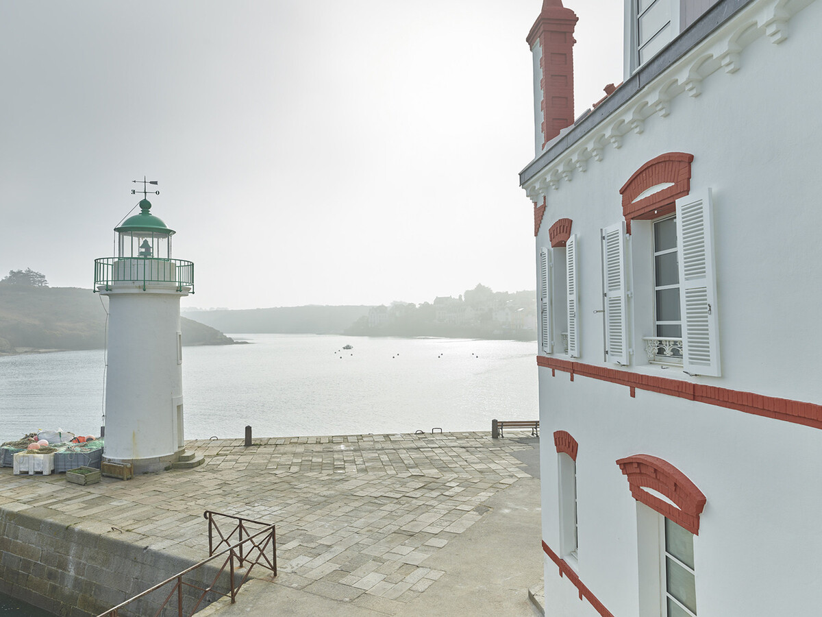 Appartement vue port à Sauzon, balcon panoramique - Photo 12