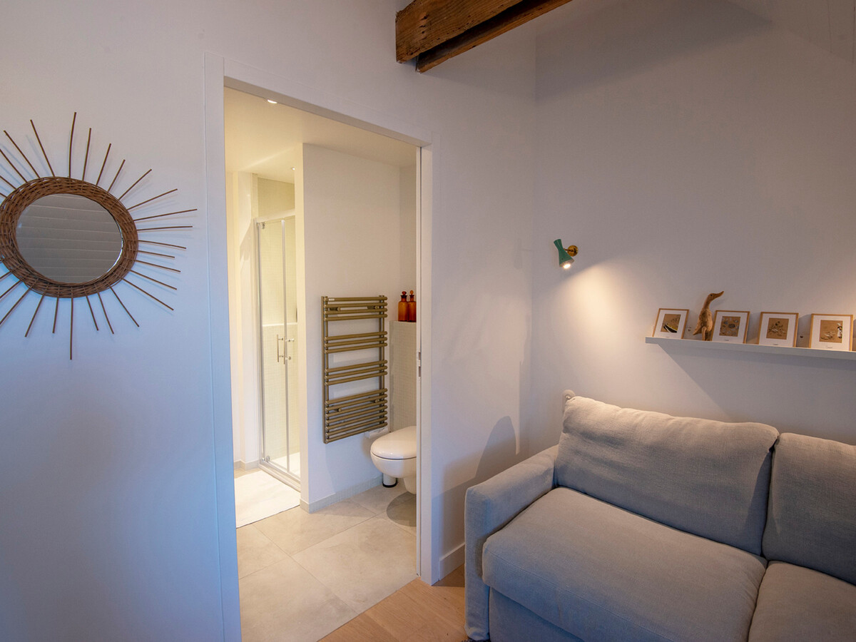 Studio moderne Hôtel Du Phare - Vue port à Sauzon - Photo 6