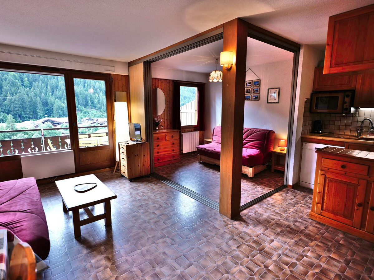 Appartement 6 pers au cœur du Grand-Bornand avec balcon sud - Photo 4