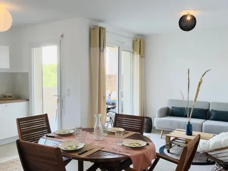 Appart 2 pièces garage privé, 280m plage – Calvi : photo 6