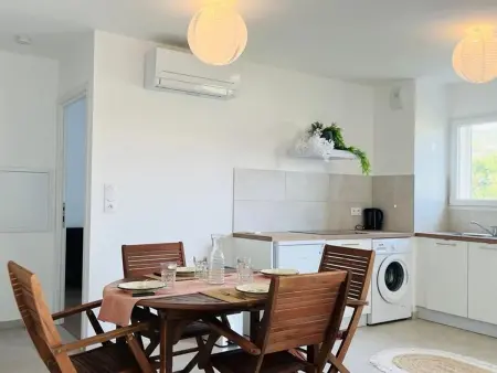 Appart 2 pièces garage privé, 280m plage – Calvi : photo 15