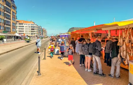 Appartement vue mer face à la plage à Ostende, 4 personnes : photo 19