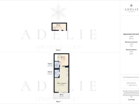 Duplex 4-6 pers, 350 m des remontées à La Rosière : photo 15