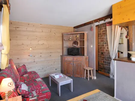 Location appartement à Belle Plagne, Appartement cosy avec accès pistes, casier à skis et parking souterrain