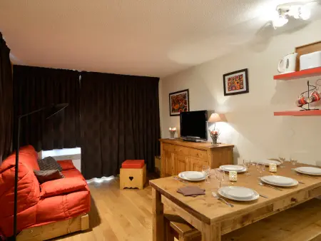 Location appartement à Belle Plagne, Charmant apt 6 pers rénové, ski aux pieds, balcon - Animaux admis
