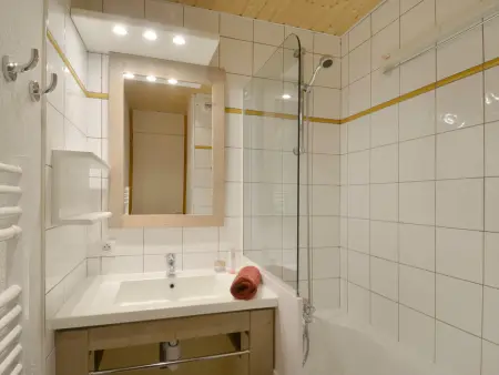 Studio 23 m² centre Belle Plagne, balcon vue pistes : photo 8