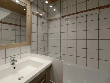 Studio 28m² divisible 4 pers, balcon vue pistes : photo 7