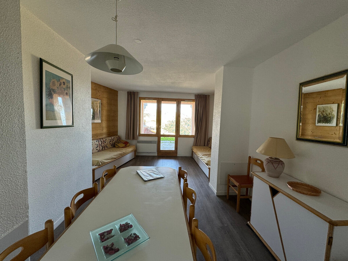 Appartement 6 pers skis aux pieds, balcon vue pistes - Photo 1