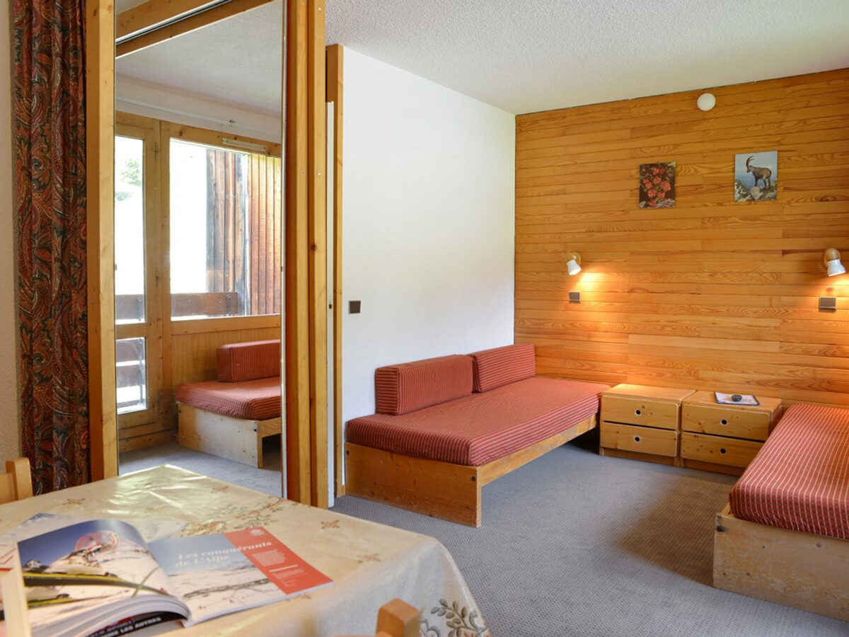 Studio 28m² Plagne Bellecôte, balcon vue pistes, parking - Photo 1