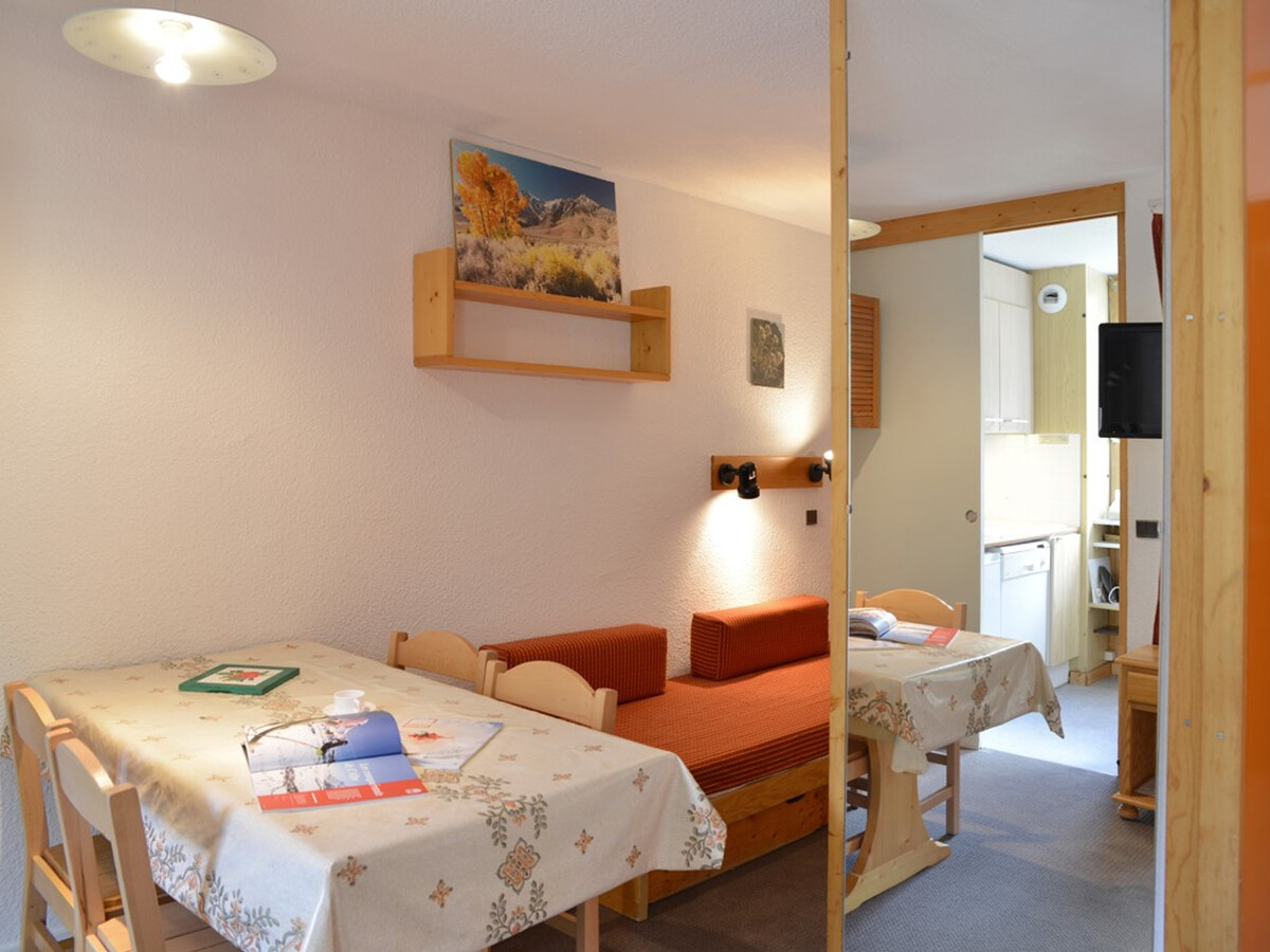 Studio 28m² Plagne Bellecôte, balcon vue pistes, parking - Photo 2