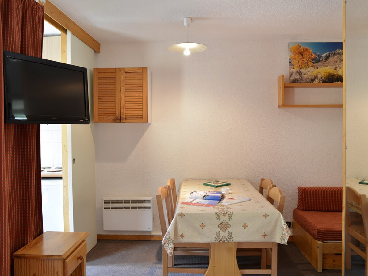 Studio 28m² Plagne Bellecôte, balcon vue pistes, parking - Photo 6