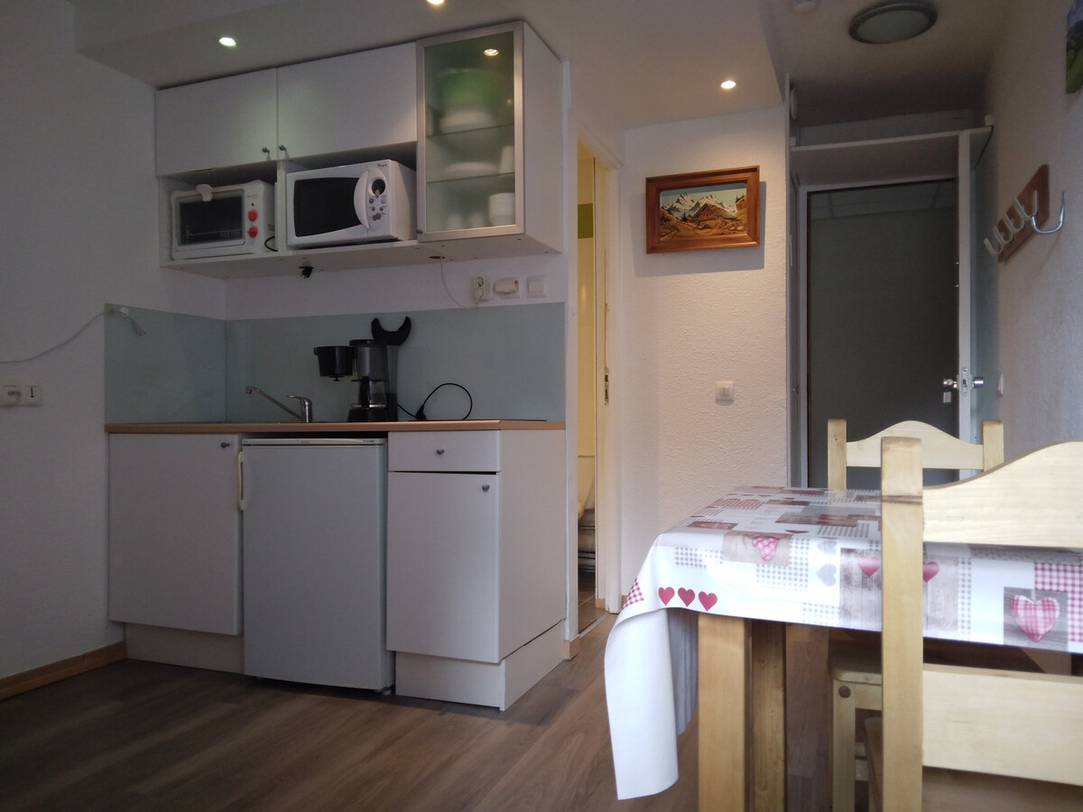 Studio 15m² Plagne Bellecôte, balcon, animaux OK - Photo 5